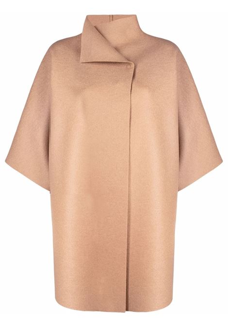 Beige oversized cape jacket Harris wharf london - women HARRIS WHARF LONDON | A1510MLK441